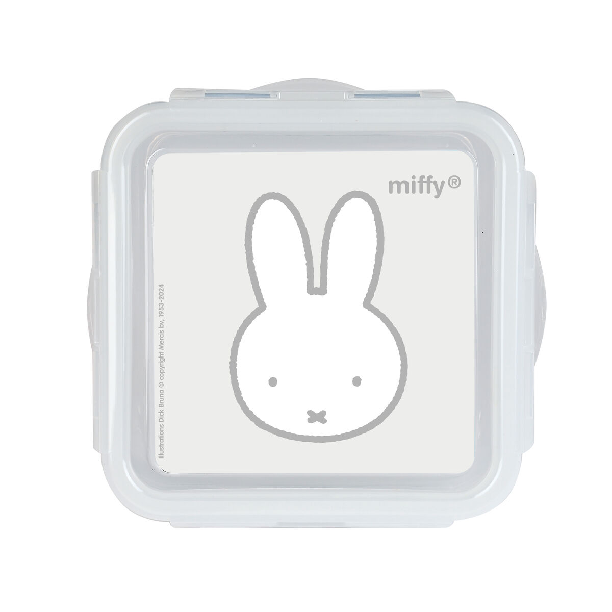 Lunchlåda Miffy Niebla Grå 13 x 7.5 x 13 cm